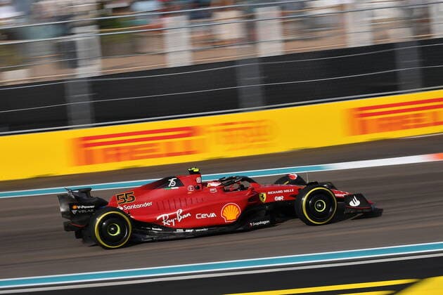FORMULA 1 CRYPTO COM MIAMI GRAND PRIX 06 05 2022, Miami International Autodrome, Miami, FORMULA 1 CRYPTO COM MIAMI GRAND PRIX ,in picture Carlos Sainz Jr ESP , Scuderia Ferrari nordphotoxGmbHx xBratic nph00250