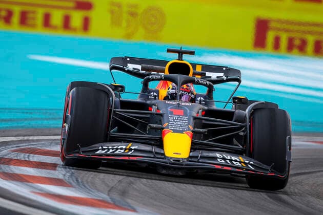 1 Max Verstappen NLD, Oracle Red Bull Racing , F1 Grand Prix of Miami at Miami International Autodrome on May 6, 2022 in Miami, United States of America Photo by HOCH ZWEI Miami United States of America