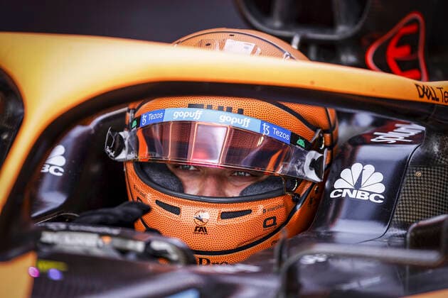 4 Lando Norris GBR, McLaren F1 Team , F1 Grand Prix of Miami at Miami International Autodrome on May 6, 2022 in Miami, United States of America Photo by HOCH ZWEI Miami United States of America