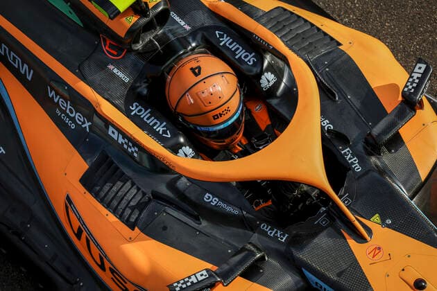 4 Lando Norris GBR, McLaren F1 Team , F1 Grand Prix of Miami at Miami International Autodrome on May 6, 2022 in Miami, United States of America Photo by HOCH ZWEI Miami United States of America