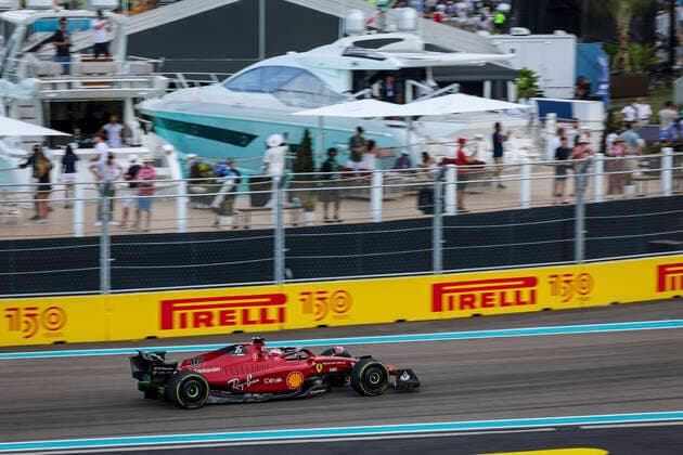 16 Charles Leclerc MCO, Scuderia Ferrari , F1 Grand Prix of Miami at Miami International Autodrome on May 6, 2022 in Miami, United States of America Photo by HOCH ZWEI Miami United States of America