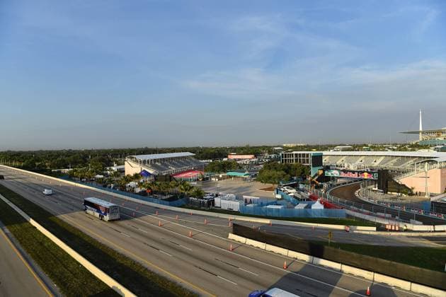 06 05 2022, Miami International Autodrome, Miami, FORMULA 1 CRYPTO COM MIAMI GRAND PRIX ,in the picture overview of the track Photo EU Images Miami Miami International Autodrome USA  eu-images-506