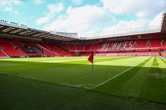 Sheffield United v Fulham Sky Bet Championship General view of the Bramall Lane during the Sky Bet Championship match at Bramall Lane, Sheffield Content Not Available For UK Newspapers Copyright: xAndyxSumnerx FIL-16892-0006 UK Newspapers OUT
