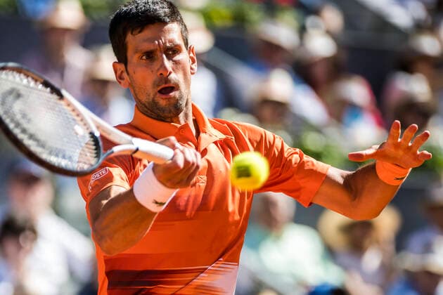 Tennis, ATP Tournament in Madrid, Nokak Djokovic - Carlos Alcaraz