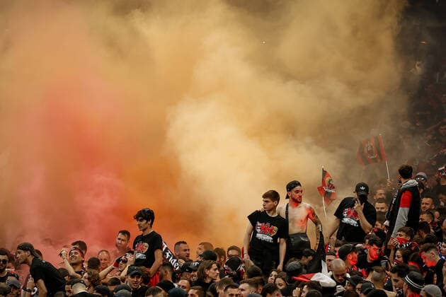 Les supporters de l OGC Nice FOOTBALL : Finale de la Coupe de France - OGC Nice vs FC Nantes - 07 05 2022 AurelienMorissard Panoramic 