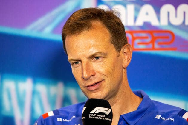 Laurent Rossi FRA, CEO of Alpine , F1 Grand Prix of Miami at Miami International Autodrome on May 7, 2022 in Miami, United States of America Photo by Anthony Rew DPPI via HOCH ZWEI Miami United States of America