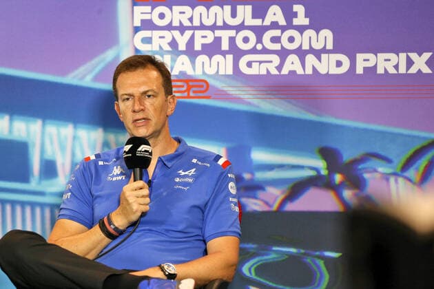 Laurent Rossi FRA, CEO of Alpine , F1 Grand Prix of Miami at Miami International Autodrome on May 7, 2022 in Miami, United States of America Photo by Anthony Rew DPPI via HOCH ZWEI Miami United States of America