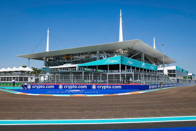 Track impression, F1 Grand Prix of Miami at Miami International Autodrome on May 5, 2022 in Miami, United States of America. (Photo by HOCH ZWEI) Miami United States of America *** Track impression, F1 Grand Prix of Miami at Miami International Autodrome on May 5, 2022 in Miami, United States of America Photo by HOCH ZWEI Miami United States of America