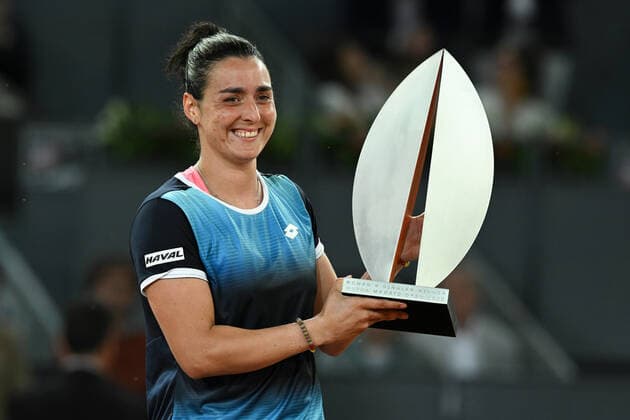 2022 ATP WTA Madrid Open Ons Jabeur TUN