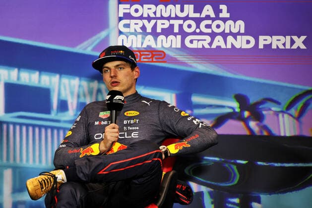 1 Max Verstappen NLD, Oracle Red Bull Racing , F1 Grand Prix of Miami at Miami International Autodrome on May 7, 2022 in Miami, United States of America Photo by DPPI via HOCH ZWEI Miami United States of America