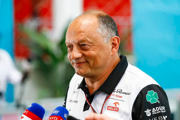 Frederic Vasseur FRA, Alfa Romeo F1 Team ORLEN , F1 Grand Prix of Miami at Miami International Autodrome on May 7, 2022 in Miami, United States of America Photo by HOCH ZWEI Miami United States of America