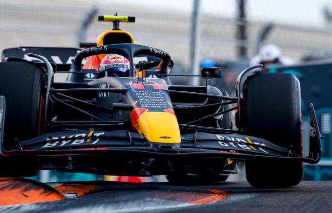 11 Sergio Perez MEX, Oracle Red Bull Racing , F1 Grand Prix of Miami at Miami International Autodrome on May 7, 2022 in Miami, United States of America Photo by HOCH ZWEI Miami United States of America