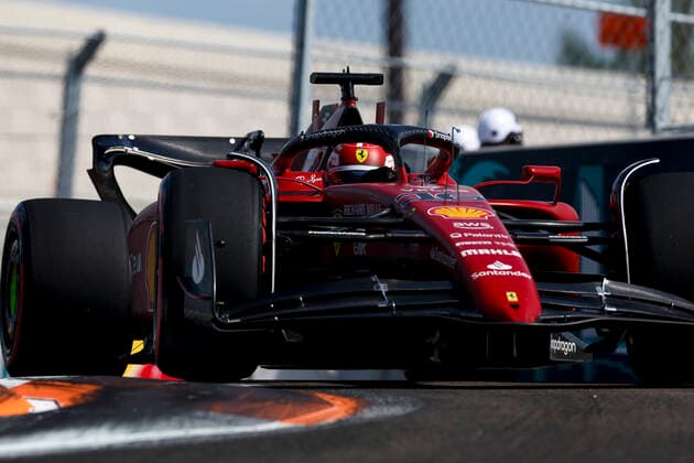 16 Charles Leclerc MCO, Scuderia Ferrari , F1 Grand Prix of Miami at Miami International Autodrome on May 7, 2022 in Miami, United States of America Photo by HOCH ZWEI Miami United States of America