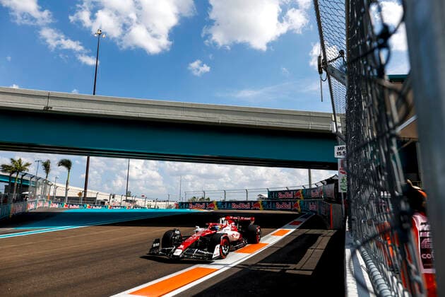 77 Valtteri Bottas FIN, Alfa Romeo F1 Team ORLEN , F1 Grand Prix of Miami at Miami International Autodrome on May 7, 2022 in Miami, United States of America Photo by HOCH ZWEI Miami United States of America