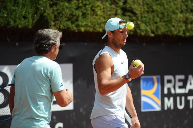 Tennis, ATP Masters Rome, Training