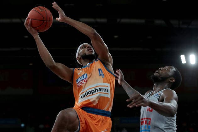 Basketball, BBL, ratiopharm ulm - JobStairs Gießen 46ers