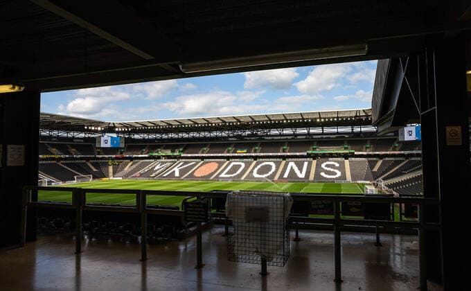 Milton Keynes Dons v Wycombe Wanderers Sky Bet League 1 A general view of Stadium MK before the Sky Bet League 1 Play-off Second Leg match between Milton Keynes Dons and Wycombe Wanderers at Stadium MK, Milton Keynes Content Not Available For UK Newspapers Copyright: xDarrenxWoolleyx FIL-16889-0001 UK Newspapers OUT