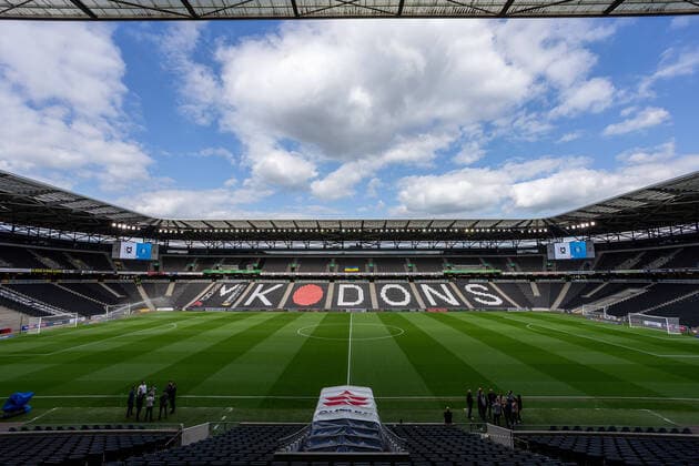 Milton Keynes Dons v Wycombe Wanderers Sky Bet League 1 A general view of Stadium MK before the Sky Bet League 1 Play-off Second Leg match between Milton Keynes Dons and Wycombe Wanderers at Stadium MK, Milton Keynes Content Not Available For UK Newspapers Copyright: xDarrenxWoolleyx FIL-16889-0003 UK Newspapers OUT