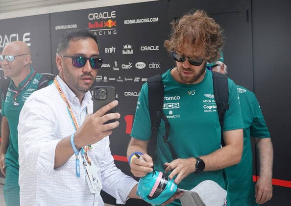 FORMULA 1 CRYPTO COM MIAMI GRAND PRIX 08 05 2022, Miami International Autodrome, Miami, FORMULA 1 CRYPTO COM MIAMI GRAND PRIX ,in picture Sebastian Vettel DEU , Aston Martin Aramco Cognizant Formula One Team nordphotoxGmbHx xBratic nph00250