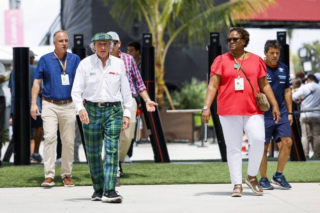 STEWART Jackie (gbr), Former F1 Driver, portrait during the Formula 1 Crypto.com Miami Grand Prix 2022, 5th round of the 2022 FIA Formula One World Championship, WM, Weltmeisterschaft on the Miami International Autodrome, from May 6 to 8, 2022 in Miami Gardens, Florida, United States of America - F1 - MIAMI GRAND PRIX 2022 - RACE DPPI Panoramic  00122014__DEL0148.JPG_