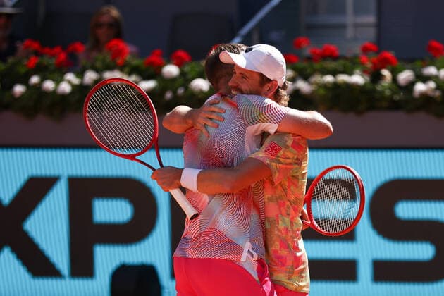 Tennis, ATP Tournament in Madrid