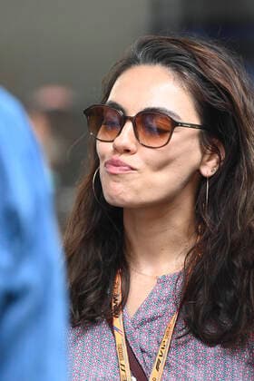 8th May 2022; Miami, Florida, USA; Mila Kunos tours the Mercedes-AMG Petronas hospitality suite with their children prior to the start of the Formula 1 CRYPTO.COM Miami Grand Prix  ActionPlus12388107 DougxMurray Content restricted for UK based newspaper