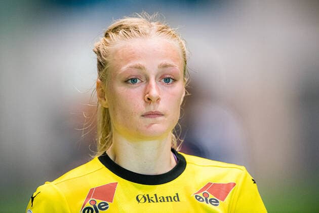 220508 Ina Gausdal of LSK Women after the Toppserien football match between LSK Women and Rosenborg on May 8, 2022 in Lillestrom Photo Marius Simensen BILDBYRAN Cop 238 bbeng dam football football football lsk women rbk rosenborg tfk toppserien,  Copyright: MARIUSxSIMENSEN BB220508ZZ009