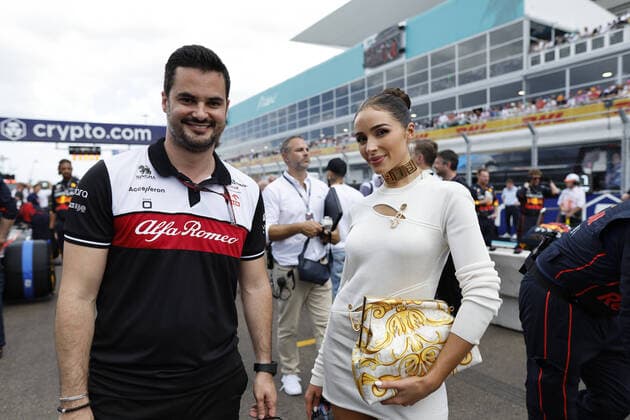 Olivia Culpo, starting grid, grille de depart, during the Formula 1 Crypto.com Miami Grand Prix 2022, 5th round of the 2022 FIA Formula One World Championship, WM, Weltmeisterschaft on the Miami International Autodrome, from May 6 to 8, 2022 in Miami Gardens, Florida, United States of America - F1 - MIAMI GRAND PRIX 2022 - RACE DPPI Panoramic  _DEL0724