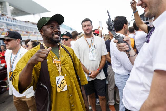 Will.I.AM, starting grid, grille de depart,during the Formula 1 Crypto.com Miami Grand Prix 2022, 5th round of the 2022 FIA Formula One World Championship, WM, Weltmeisterschaft on the Miami International Autodrome, from May 6 to 8, 2022 in Miami Gardens, Florida, United States of America - F1 - MIAMI GRAND PRIX 2022 - RACE DPPI Panoramic  _DEL0934
