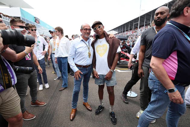 Richard Mille, Pharrell Williams, F1 Grand Prix of Miami at Miami International Autodrome on May 8, 2022 in Miami, United States of America Photo by HOCH ZWEI Miami United States of America