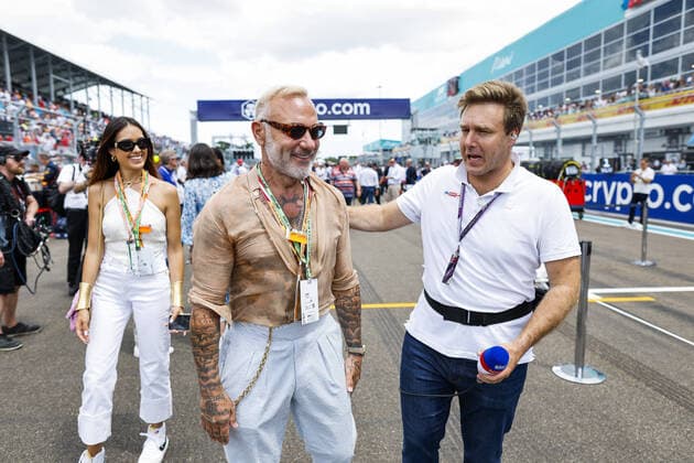 Gianluca Vacchi during the Formula 1 Crypto.com Miami Grand Prix 2022, 5th round of the 2022 FIA Formula One World Championship, WM, Weltmeisterschaft on the Miami International Autodrome, from May 6 to 8, 2022 in Miami Gardens, Florida, United States of America - F1 - MIAMI GRAND PRIX 2022 - RACE DPPI Panoramic  00122014__DEL0606.JPG_