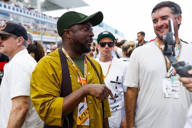 Will.I.AM, starting grid during the Formula 1 Crypto.com Miami Grand Prix 2022, 5th round of the 2022 FIA Formula One World Championship, WM, Weltmeisterschaft on the Miami International Autodrome, from May 6 to 8, 2022 in Miami Gardens, Florida, United States of America - F1 - MIAMI GRAND PRIX 2022 - RACE DPPI Panoramic  00122014__DEL0922.JPG_