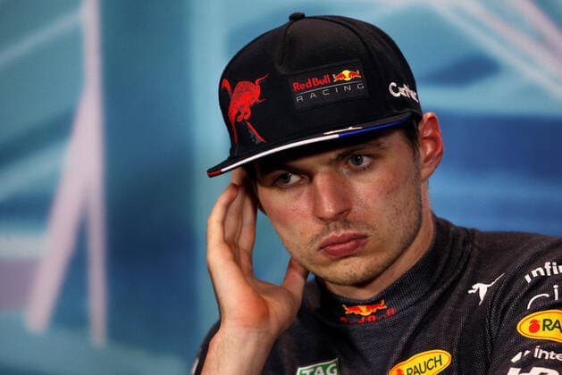 VERSTAPPEN Max (ned), Red Bull Racing RB18, portrait, post race press conference, PK, Pressekonferenz during the Formula 1 Crypto.com Miami Grand Prix 2022, 5th round of the 2022 FIA Formula One World Championship, WM, Weltmeisterschaft on the Miami International Autodrome, from May 6 to 8, 2022 in Miami Gardens, Florida, United States of America - F1 - MIAMI GRAND PRIX 2022 - RACE DPPI Panoramic AM0Q3109