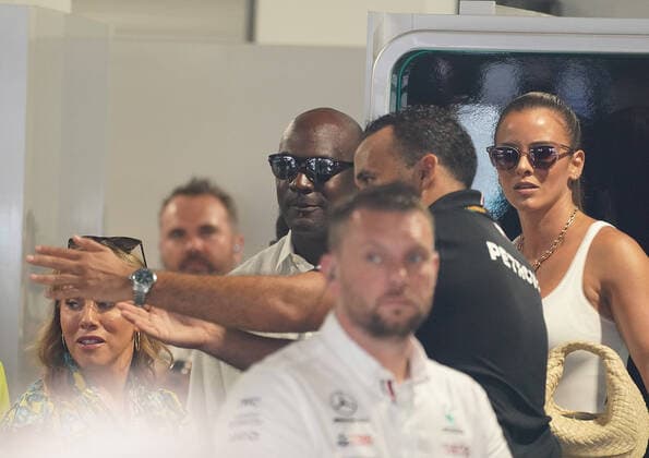 FORMULA 1 CRYPTO COM MIAMI GRAND PRIX 08 05 2022, Miami International Autodrome, Miami, FORMULA 1 CRYPTO COM MIAMI GRAND PRIX ,in picture Basket Superstar Michael Jordan with wife Yvette Prieto nordphotoxGmbHx xBratic nph00250