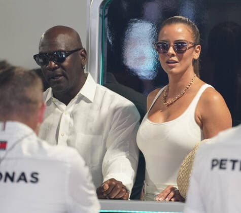 FORMULA 1 CRYPTO COM MIAMI GRAND PRIX 08 05 2022, Miami International Autodrome, Miami, FORMULA 1 CRYPTO COM MIAMI GRAND PRIX ,in picture Basket Superstar Michael Jordan with wife Yvette Prieto nordphotoxGmbHx xBratic nph00250