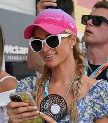 FORMULA 1 CRYPTO COM MIAMI GRAND PRIX 08 05 2022, Miami International Autodrome, Miami, FORMULA 1 CRYPTO COM MIAMI GRAND PRIX ,in picture starlet Paris Hilton nordphotoxGmbHx xBratic nph00250