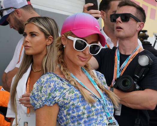 FORMULA 1 CRYPTO COM MIAMI GRAND PRIX 08 05 2022, Miami International Autodrome, Miami, FORMULA 1 CRYPTO COM MIAMI GRAND PRIX ,in picture starlet Paris Hilton nordphotoxGmbHx xBratic nph00250