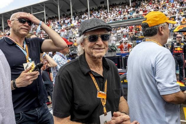 Miami - 08-05-2022, Miami International Autodrome, Michael Kirk Douglas at the Formula 1 Miami Grand Prix. Formula 1 Miami Grand Prix Sunday  x16506252x Copyright: