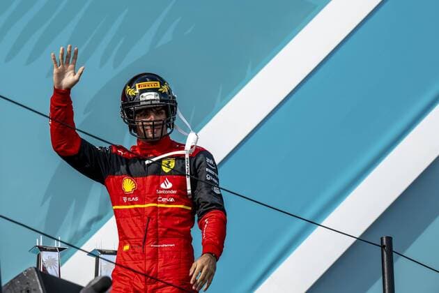 Miami - 08-05-2022, Miami International Autodrome, Carlos Sainz Jr at the Formula 1 Miami Grand Prix. Formula 1 Miami Grand Prix Sunday  x16506303x Copyright: