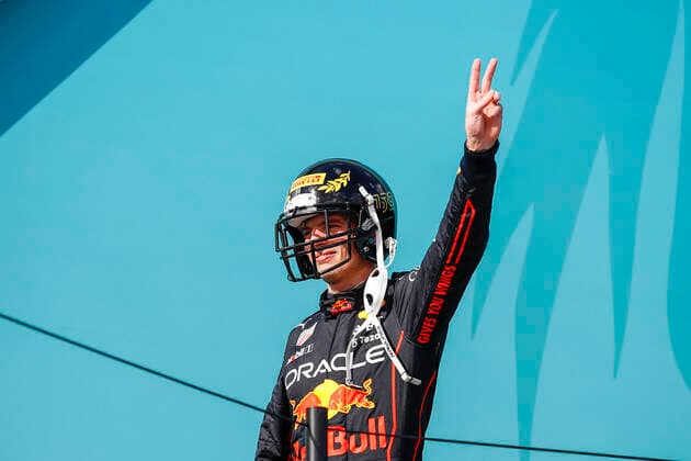 1 Max Verstappen NLD, Oracle Red Bull Racing , F1 Grand Prix of Miami at Miami International Autodrome on May 8, 2022 in Miami, United States of America Photo by HOCH ZWEI Miami United States of America