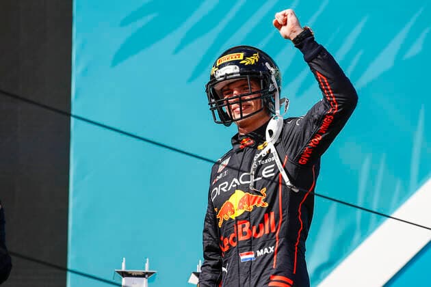 1 Max Verstappen NLD, Oracle Red Bull Racing , F1 Grand Prix of Miami at Miami International Autodrome on May 8, 2022 in Miami, United States of America Photo by HOCH ZWEI Miami United States of America