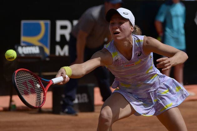 Photo Alfredo Falcone LaPresse 09 05 2022 Rome, Italy Tennis Internazionali BNL d Italia 2022 Viktorija Golubic (sui) vs Victoria Azarenka (blr) In the pic: Viktorija Golubic  Copyright: xAlfredoxFalconex xLaPressex