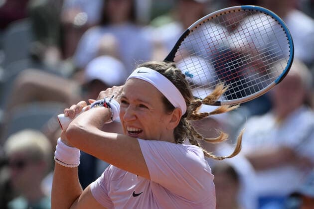 Photo Alfredo Falcone LaPresse 09 05 2022 Rome, Italy Tennis Internazionali BNL d Italia 2022 Viktorija Golubic (sui) vs Victoria Azarenka (blr) In the pic: Victoria Azarenka  Copyright: xAlfredoxFalconex xLaPressex