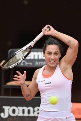 Photo Alfredo Falcone LaPresse 09 05 2022 Rome, Italy Tennis Internazionali BNL d Italia 2022 Shuai Zhang (chn) vs Martina Trevisan (Ita) In the pic:Martina Trevisan  Copyright: xAlfredoxFalconex xLaPressex