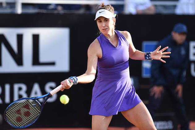 Tennis, WTA, Tennis Damen Rome Tennis Tournament Belinda Bencic (Sui) during the WTA Rome Tennis Tournament in Rome, Italy, May 09th, 2022. Imago-Images Emmefoto Copyright: xImago-Images Emmefotox