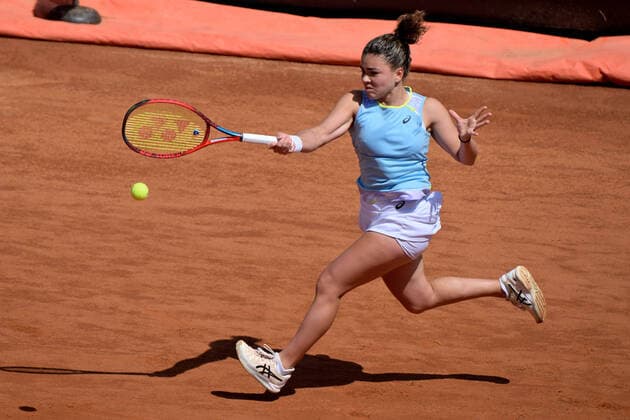 Photo Alfredo Falcone LaPresse 10 05 2022 Rome, Italy Tennis Internazionali BNL d Italia 2022 Jasmine Paolini (ita) vs Jil Teichmann (sui) In the pic: Jasmine Paolini  Copyright: xAlfredoxFalconex xLaPressex