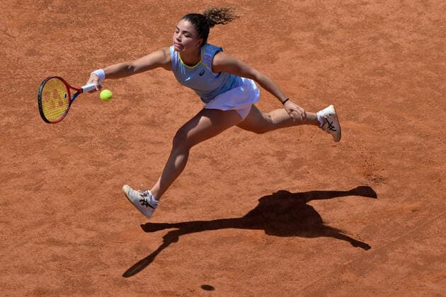 Photo Alfredo Falcone LaPresse 10 05 2022 Rome, Italy Tennis Internazionali BNL d Italia 2022 Jasmine Paolini (ita) vs Jil Teichmann (sui) In the pic: Jasmine Paolini  Copyright: xAlfredoxFalconex xLaPressex
