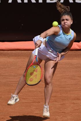 Photo Alfredo Falcone LaPresse 10 05 2022 Rome, Italy Tennis Internazionali BNL d Italia 2022 Jasmine Paolini (ita) vs Jil Teichmann (sui) In the pic: Jasmine Paolini  Copyright: xAlfredoxFalconex xLaPressex