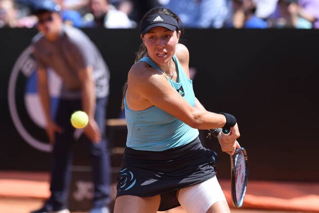 Tennis, WTA, Tennis Damen Rome Tennis Tournament Jessica Pegula (Usa) during the WTA Rome Tennis Tournament in Rome, Italy, May 09th, 2022. Imago-Images Emmefoto Copyright: xImago-Images Emmefotox