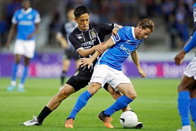 Football, Belgium, EL Play-off, KRC Genk - Sporting Charleroi
